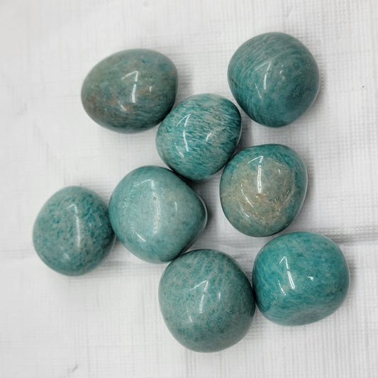 Amazonite tumbles