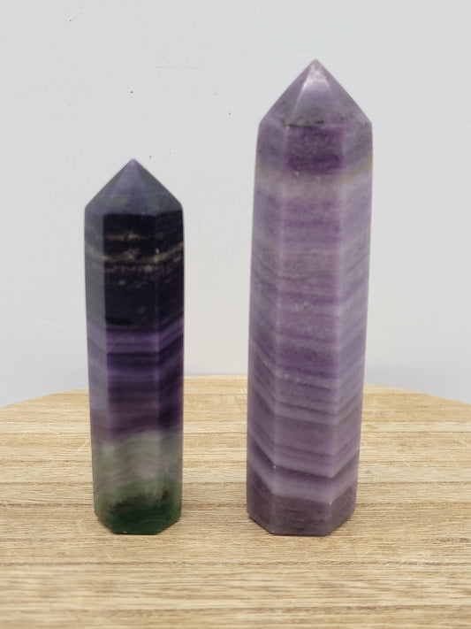 Silky Fluorite tower