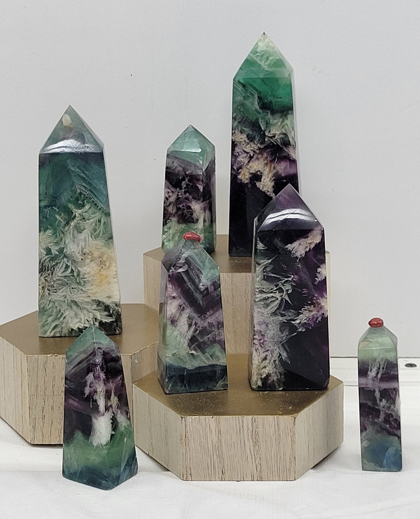 Feather Fluorite tower