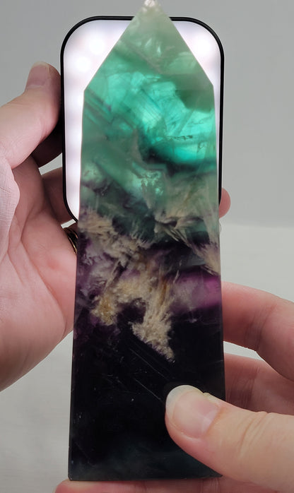 Feather Fluorite tower