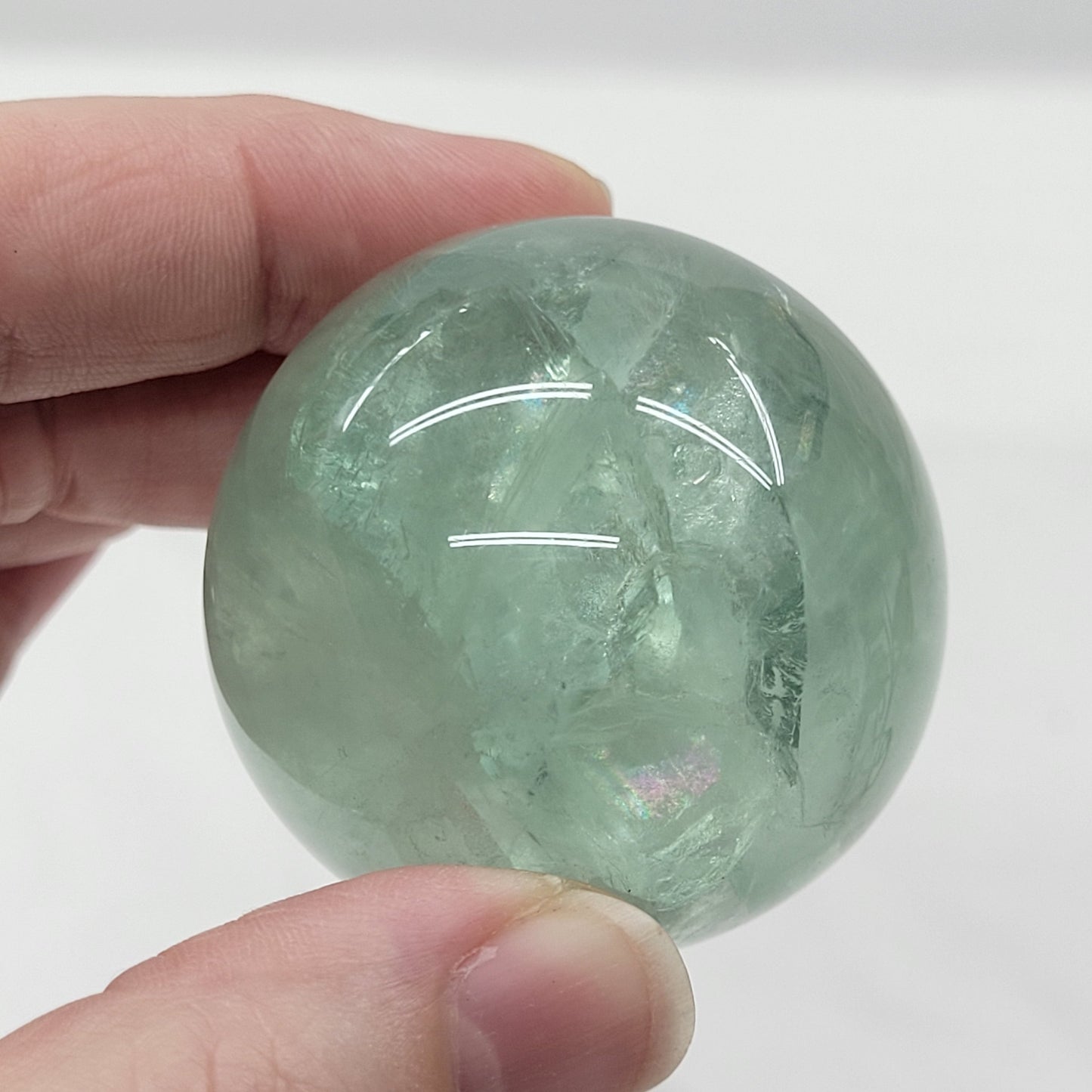 Green Fluorite spheres