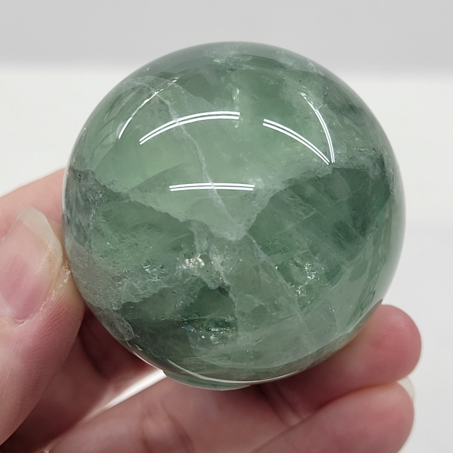 Green Fluorite spheres