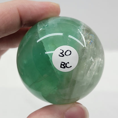 Green Fluorite spheres