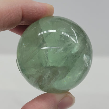 Green Fluorite spheres