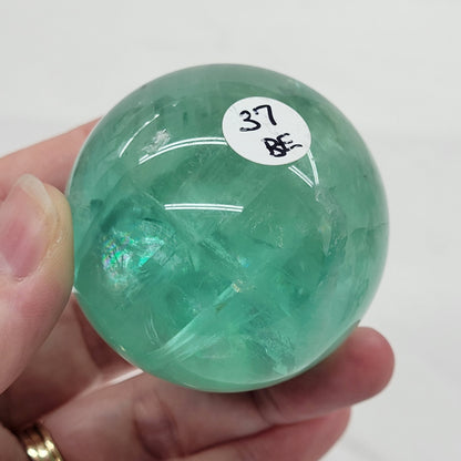 Green Fluorite spheres