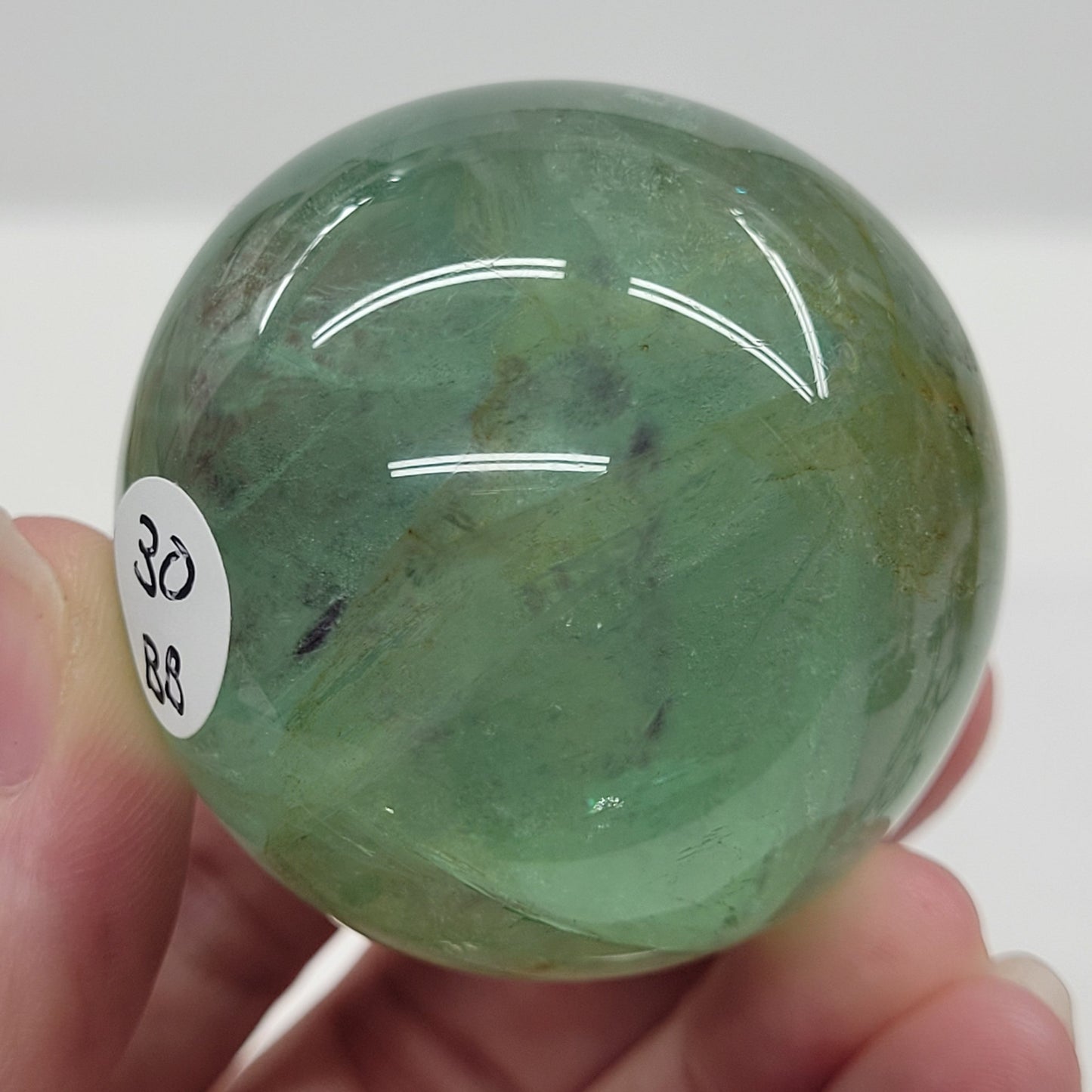 Green Fluorite spheres