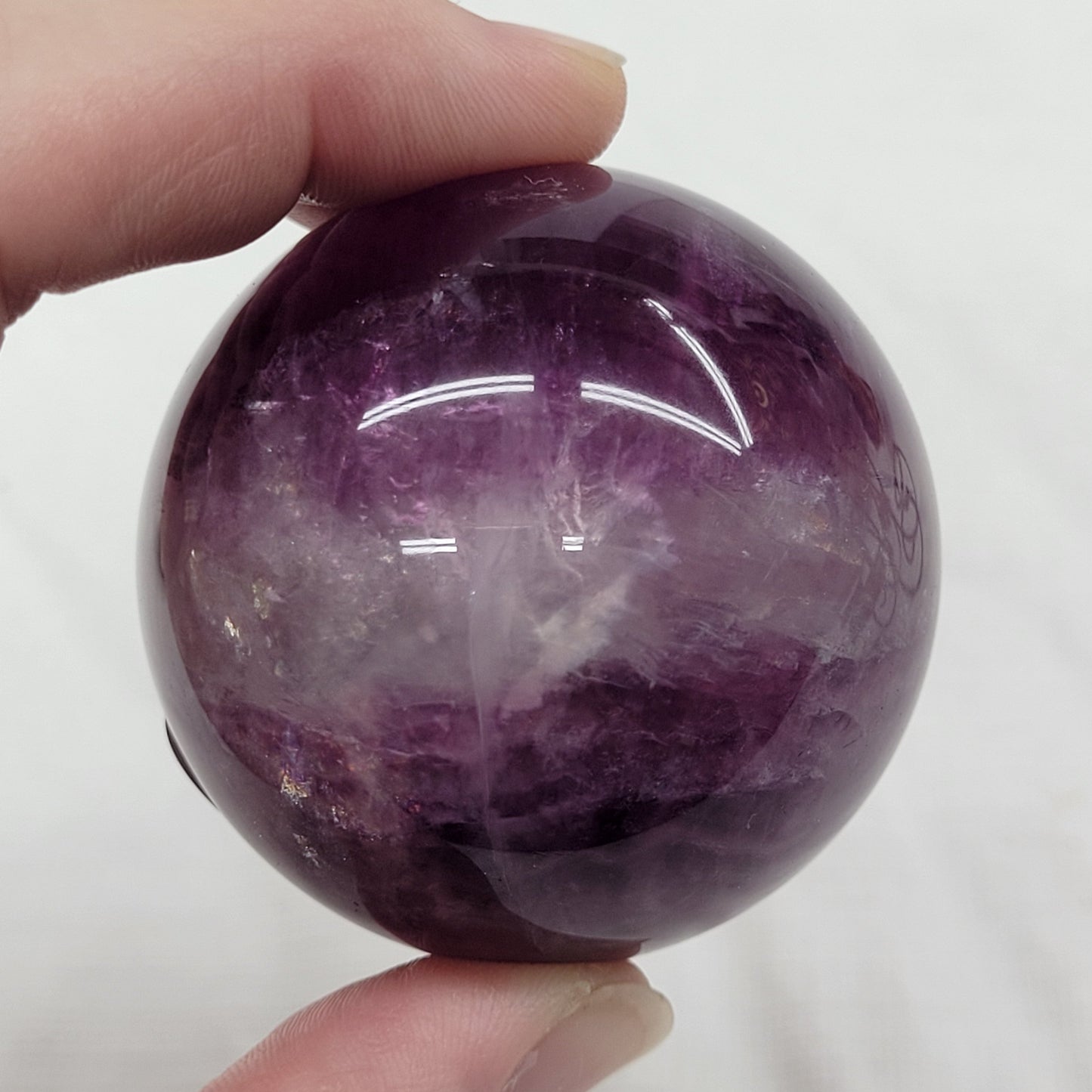 Purple Fluorite spheres