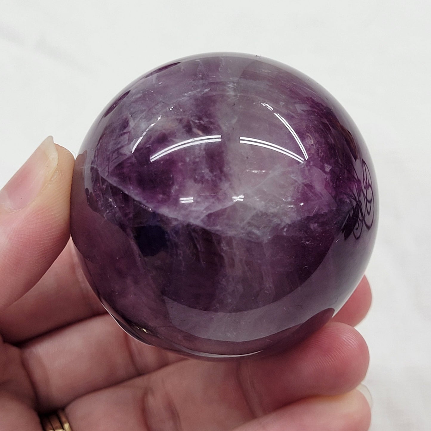 Purple Fluorite spheres