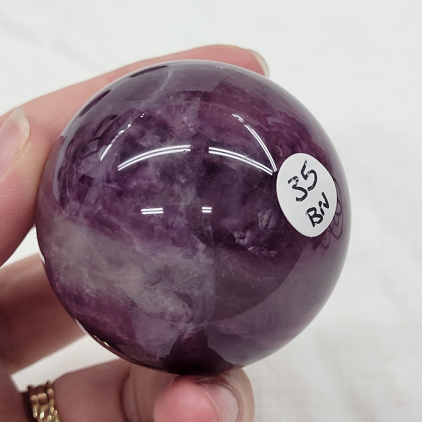 Purple Fluorite spheres