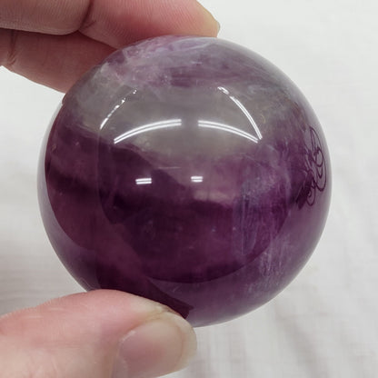 Purple Fluorite spheres