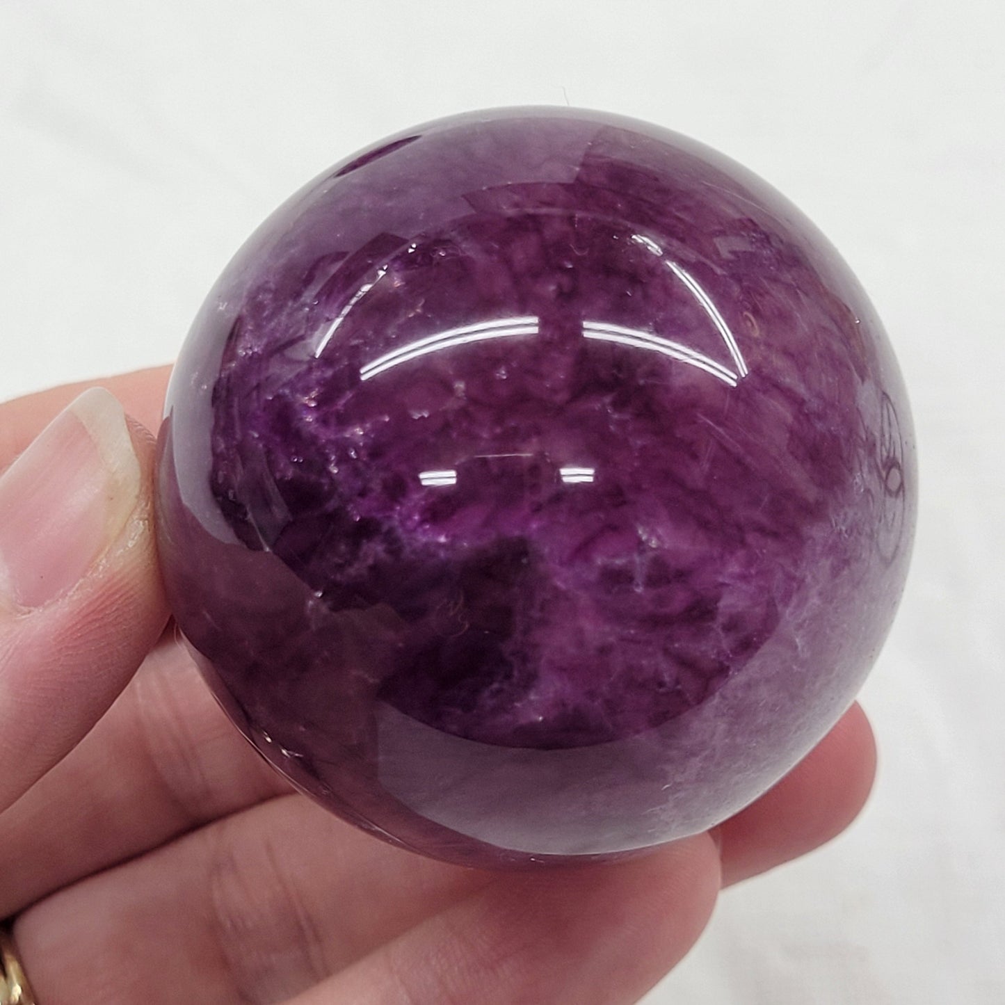 Purple Fluorite spheres