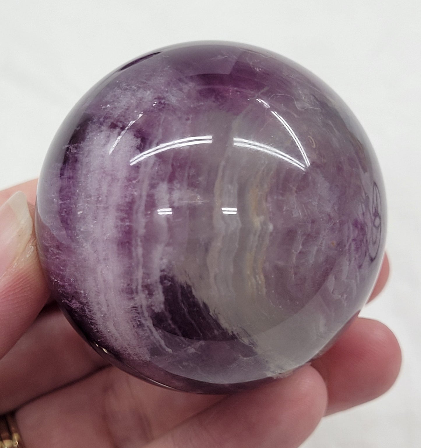 Purple Fluorite spheres