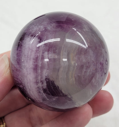 Purple Fluorite spheres