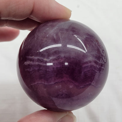 Purple Fluorite spheres