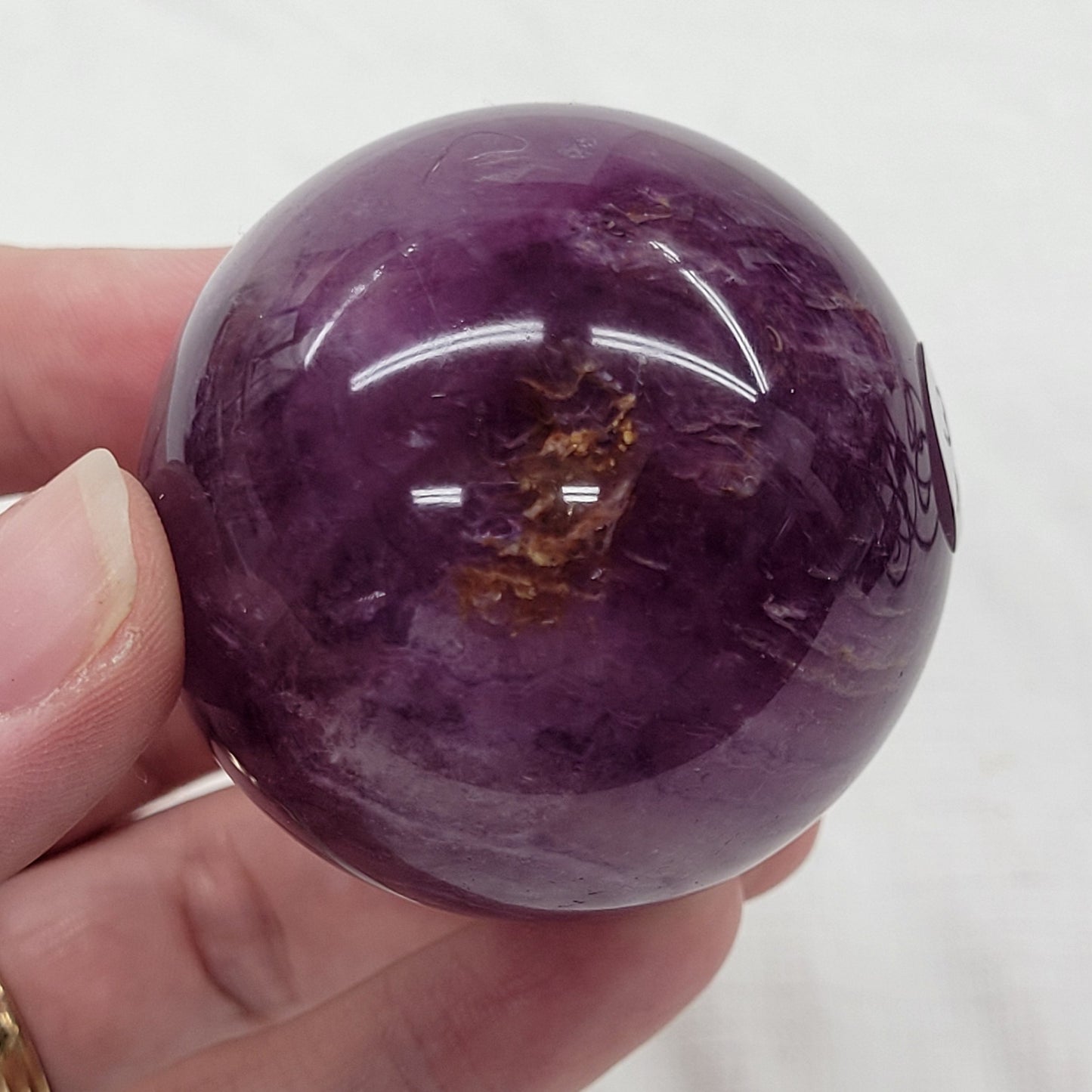 Purple Fluorite spheres