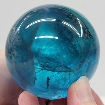 Blue Fluorite spheres