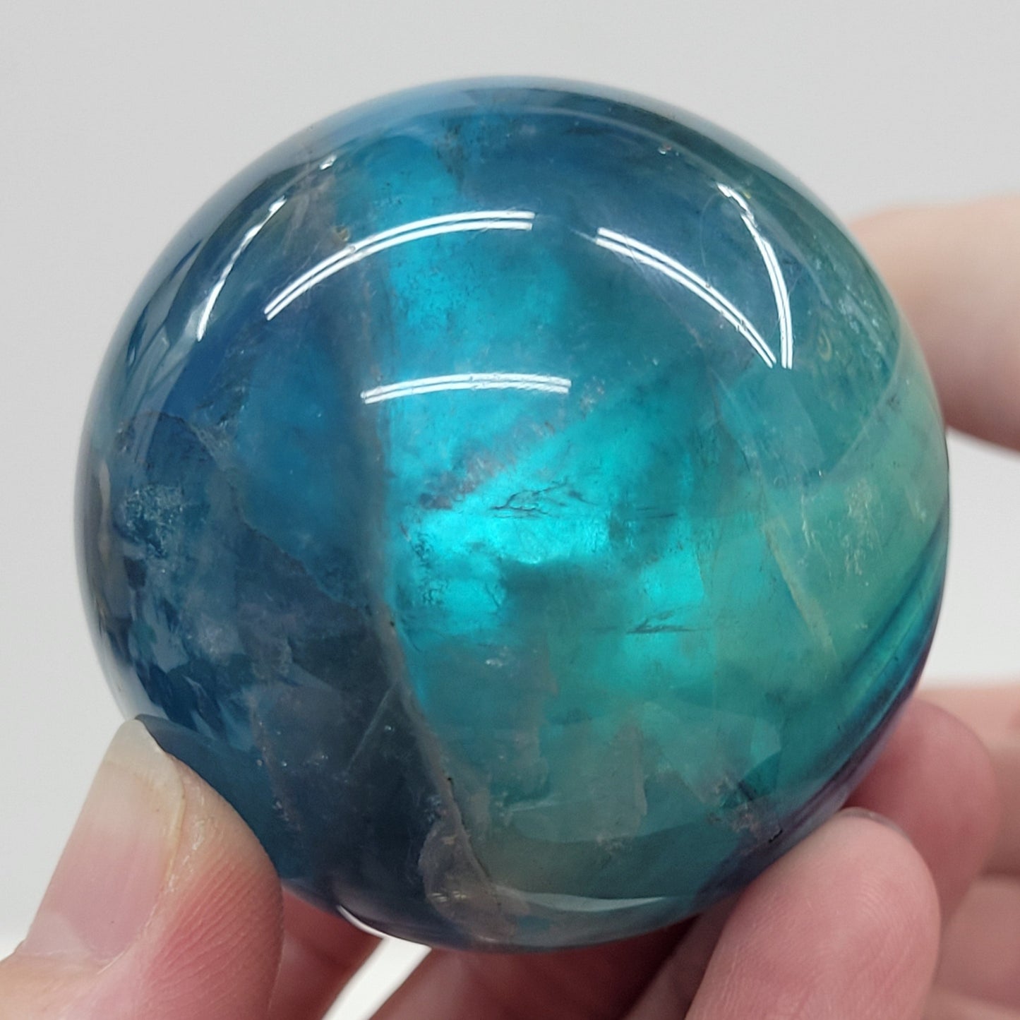 Blue Fluorite spheres