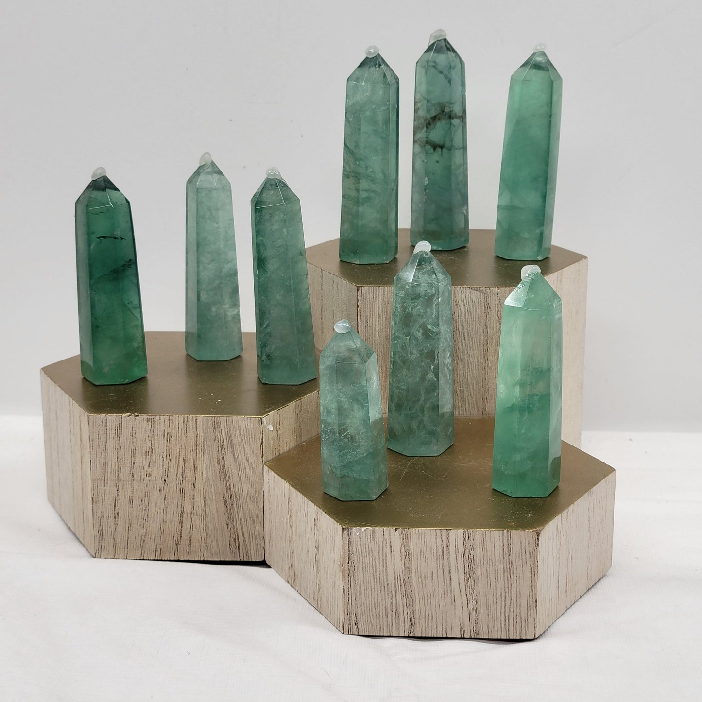 Green Fluorite tower