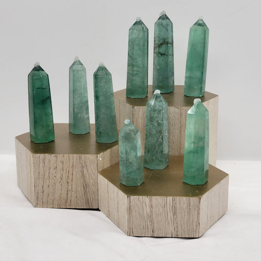 Green Fluorite tower