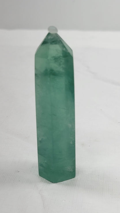 Green Fluorite tower