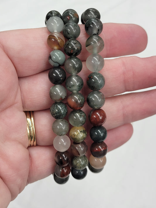 African Bloodstone bracelet