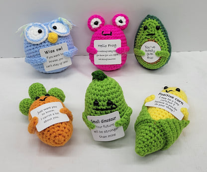 Crocheted Positive Pals