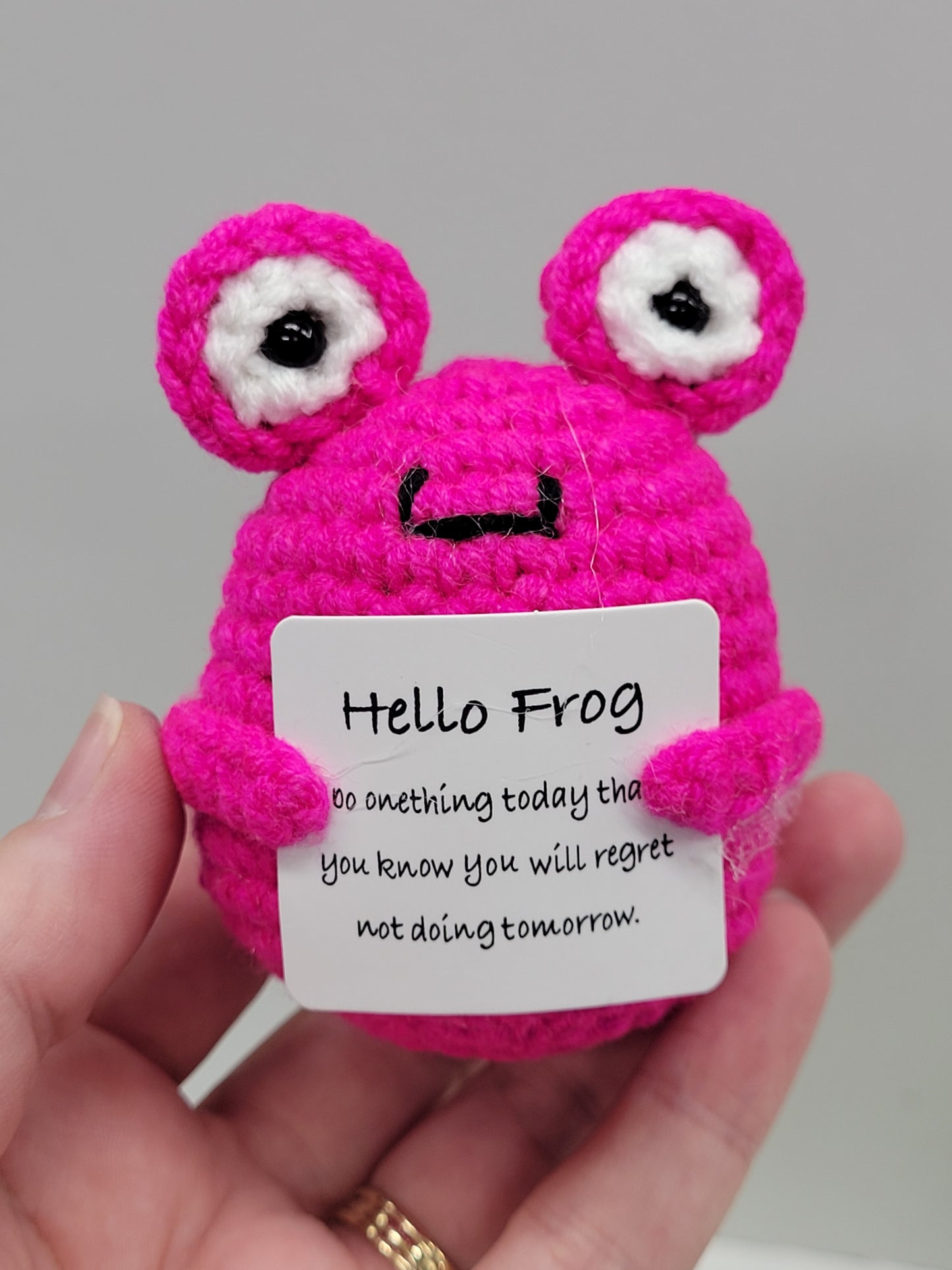 Crocheted Positive Pals