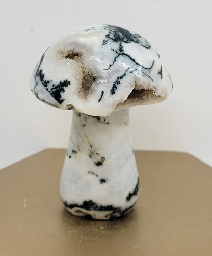 Moss Agate mushrooms (large)