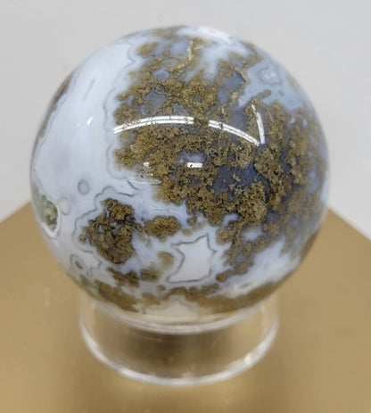 Moss Agate sphere