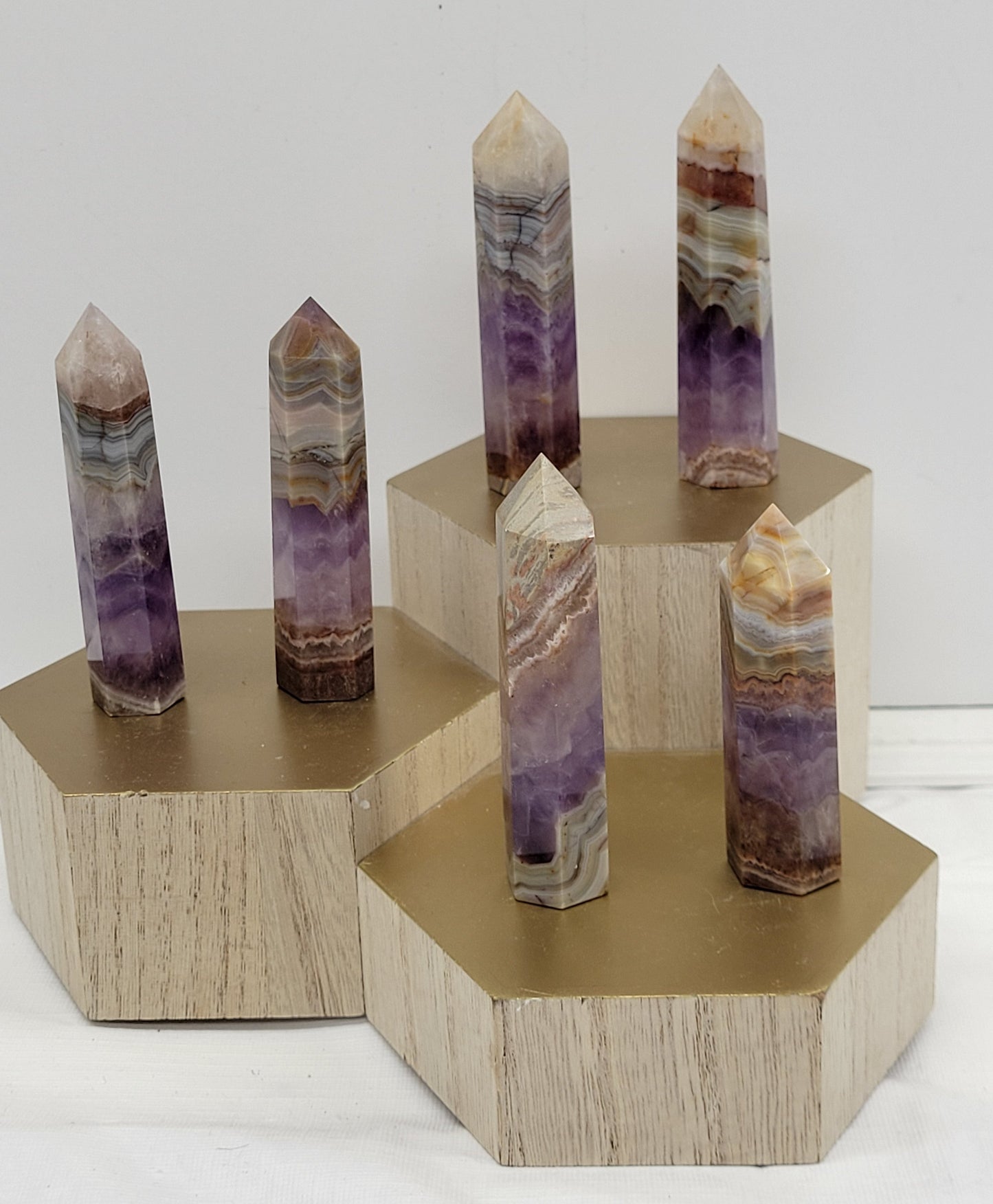 Amethyst w/ Agate tower