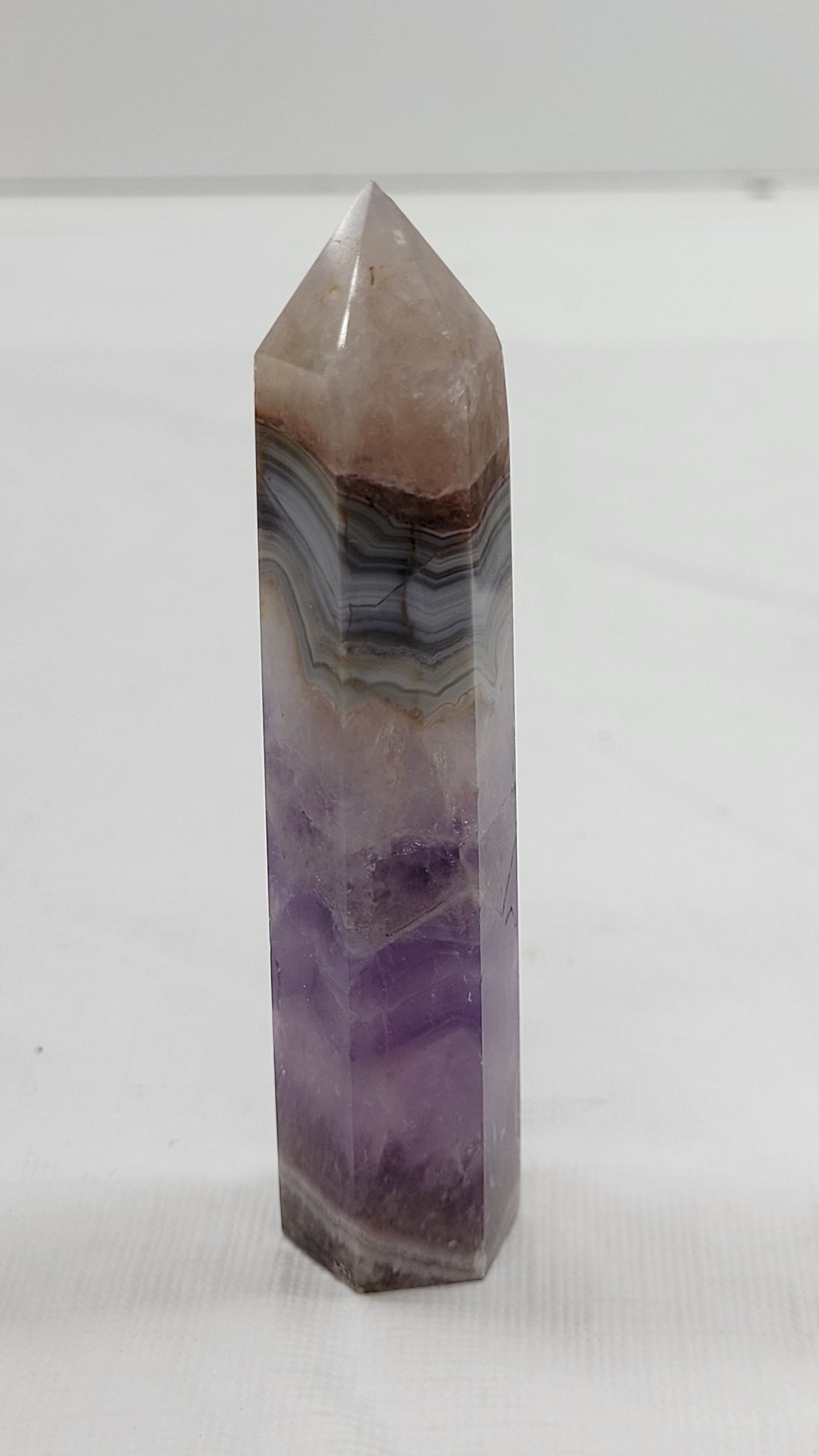 Amethyst w/ Agate tower