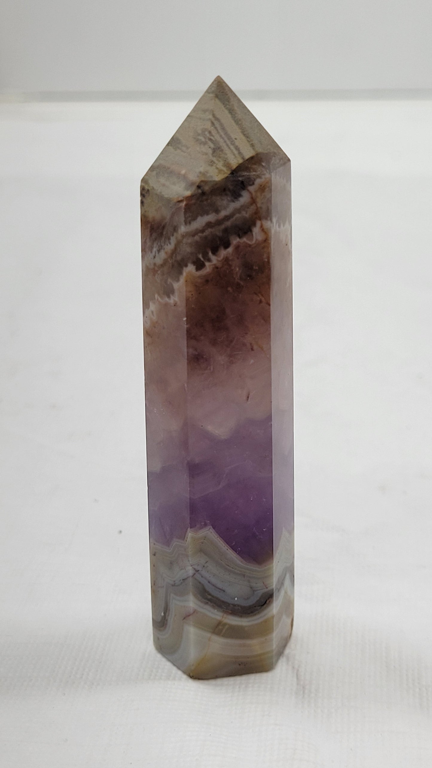 Amethyst w/ Agate tower