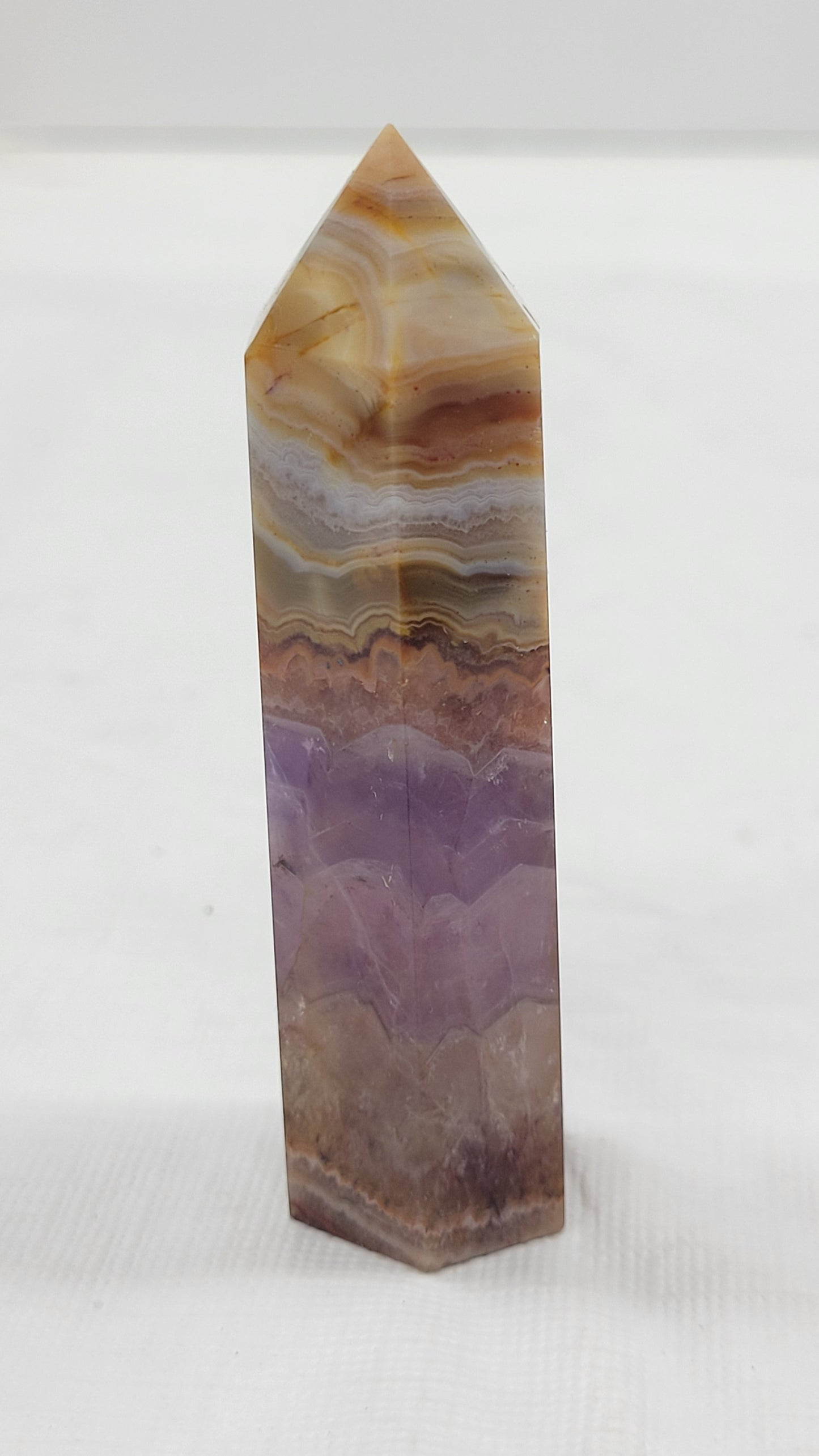 Amethyst w/ Agate tower