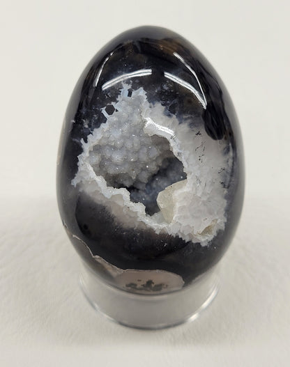 Drusy Agate sphere/egg