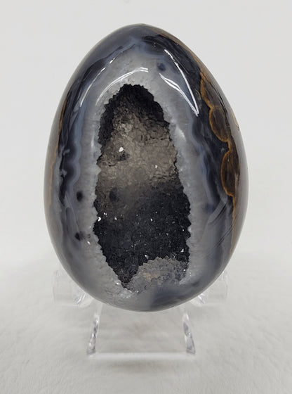 Drusy Agate sphere/egg