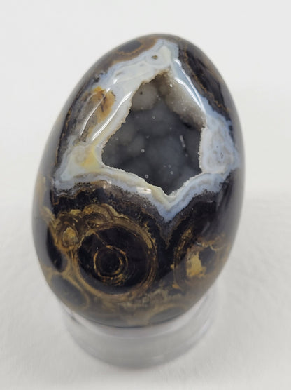 Drusy Agate sphere/egg