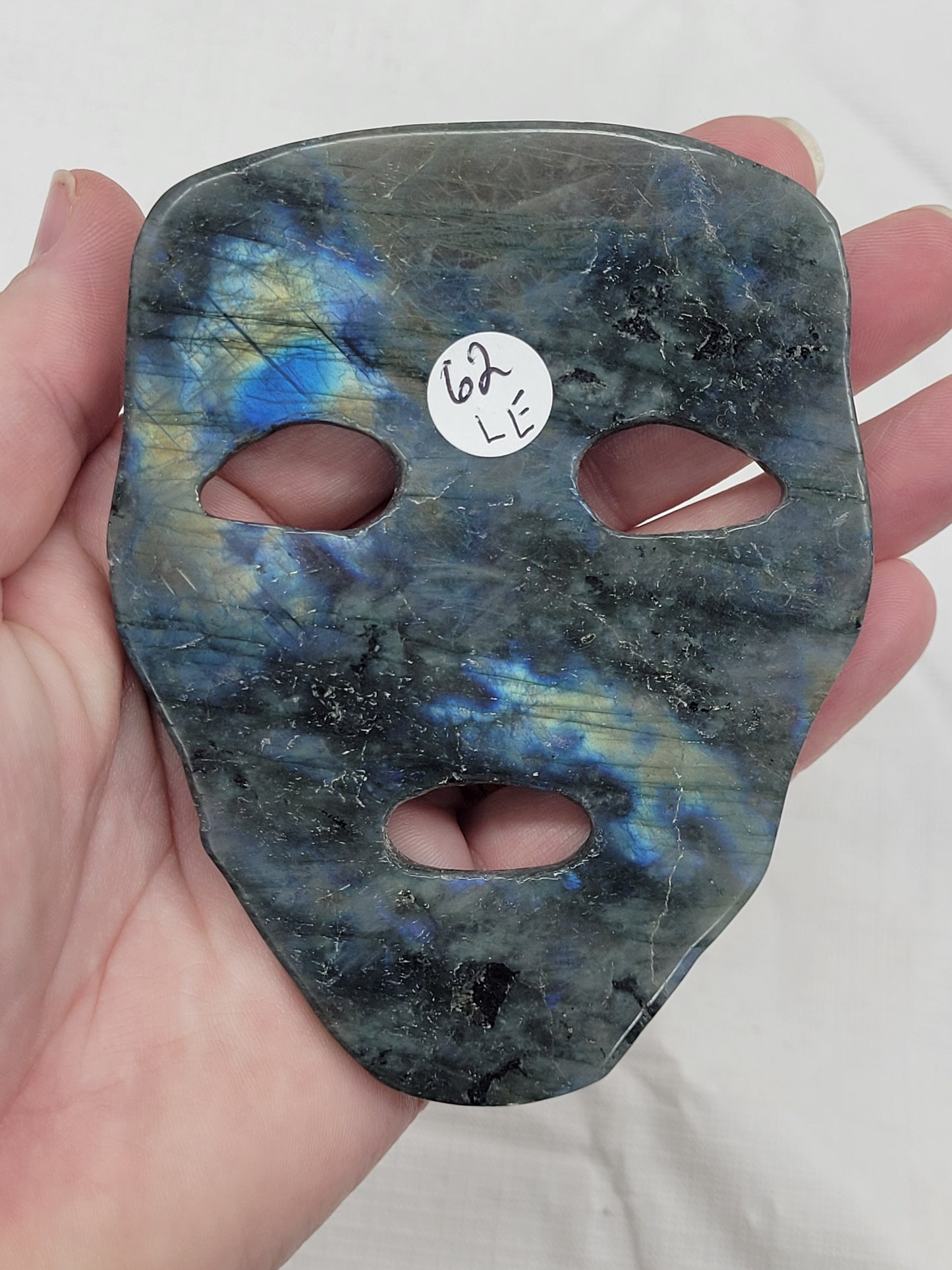 Labradorite masks