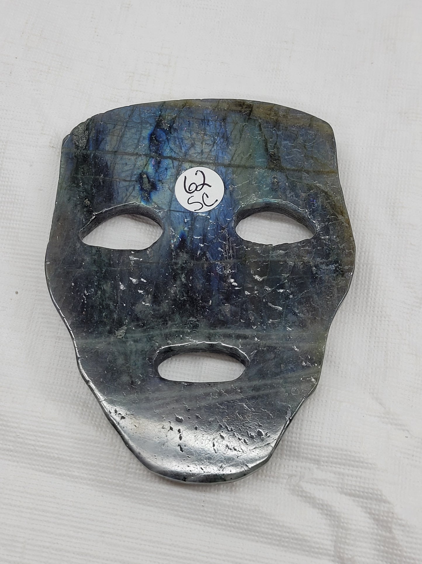 Labradorite masks