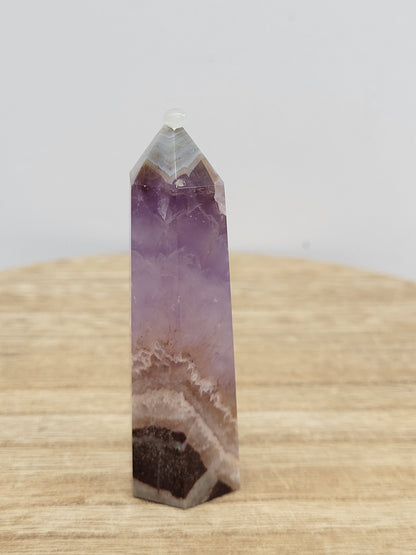 Amethyst w/ Agate tower