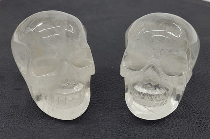 Skull large - Clear Quartz