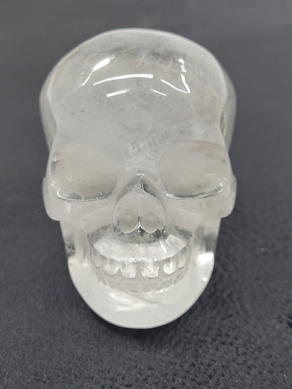 Skull large - Clear Quartz