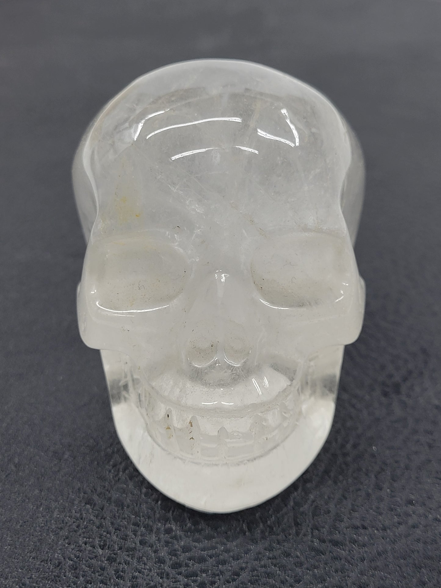 Skull large - Clear Quartz