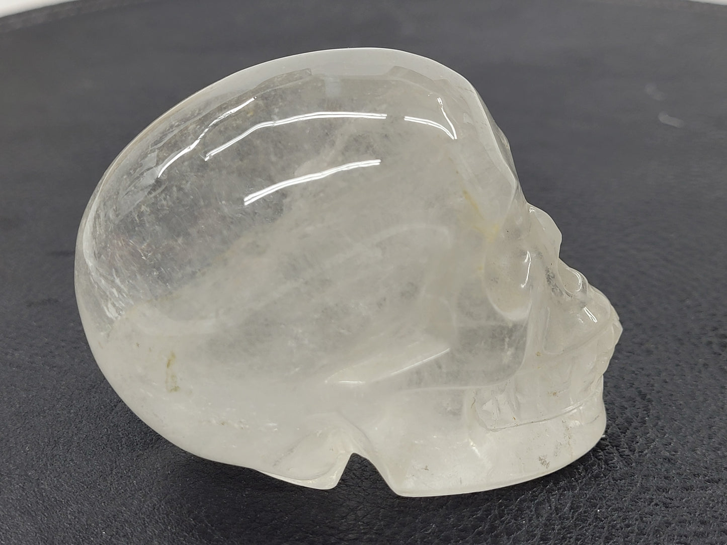 Skull large - Clear Quartz