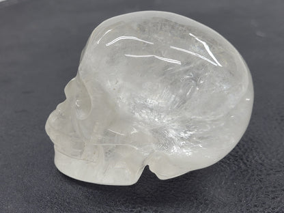 Skull large - Clear Quartz