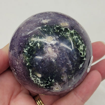 Grape Agate sphere