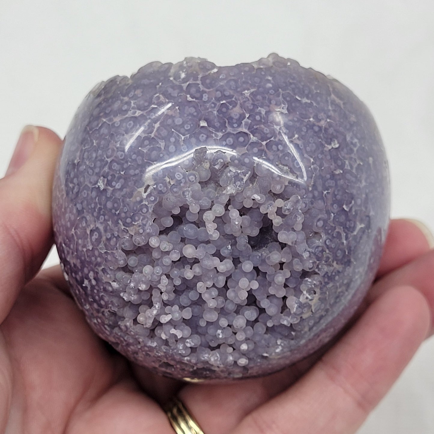 Grape Agate sphere