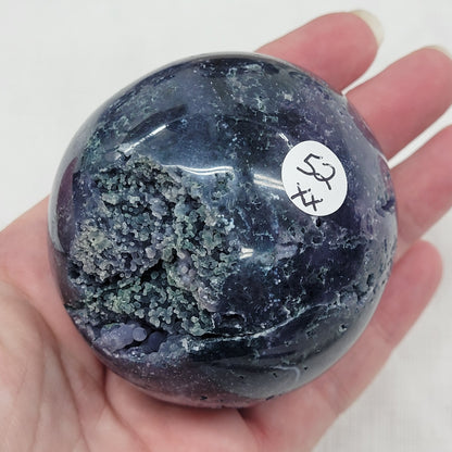 Grape Agate sphere