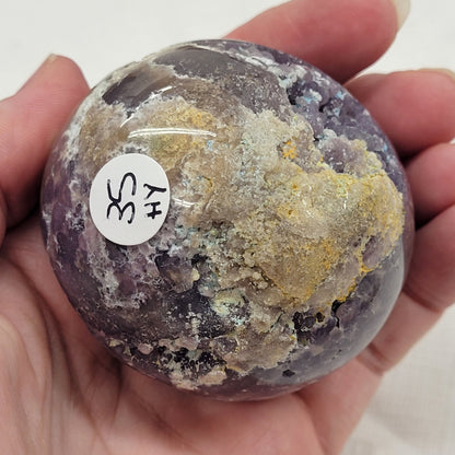 Grape Agate sphere