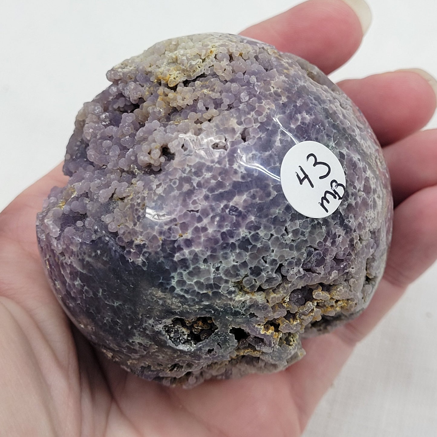 Grape Agate sphere