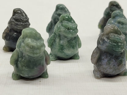 Oogie Boogie - mini Moss Agate